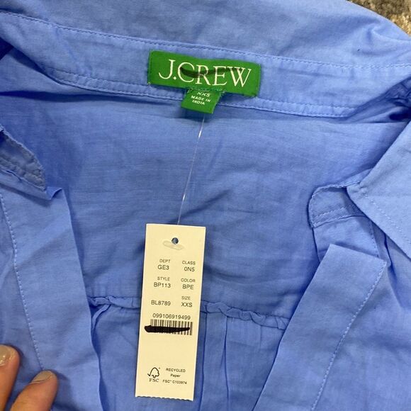 J. Crew Cotton voile tunic cover-up - Picture 4 of 4